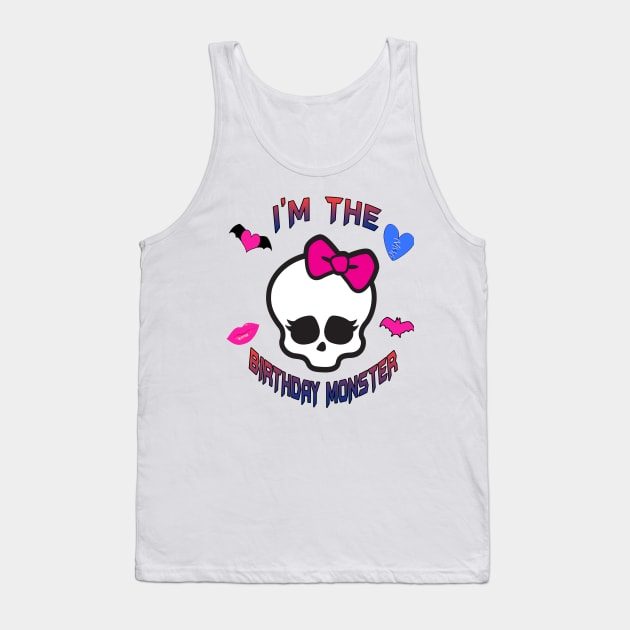 Monster High Tank Top by SusieTeeCreations